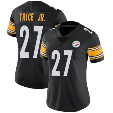Women's Cory Trice Jr. Pittsburgh Steelers Limited Black Team Color Vapor Untouchable Jersey