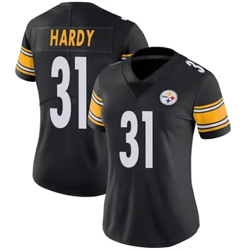 Women's Daequan Hardy Pittsburgh Steelers Limited Black Team Color Vapor Untouchable Jersey