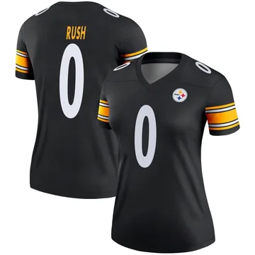 Women's Darius Rush Pittsburgh Steelers Legend Black Jersey