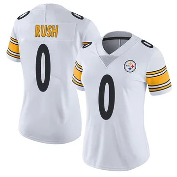 Women's Darius Rush Pittsburgh Steelers Limited White Vapor Untouchable Jersey