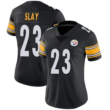 Women's Darius Slay Pittsburgh Steelers Limited Black Team Color Vapor Untouchable Jersey