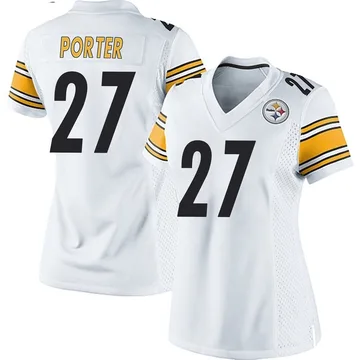 Women's Daryl Porter Pittsburgh Steelers Game White Jersey