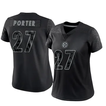Women's Daryl Porter Pittsburgh Steelers Limited Black Reflective Jersey