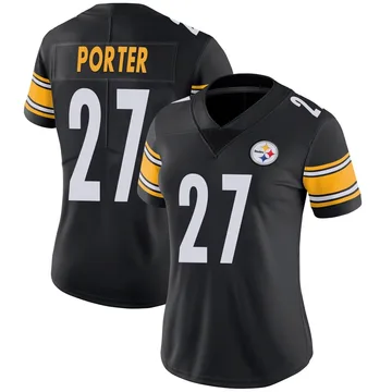 Women's Daryl Porter Pittsburgh Steelers Limited Black Team Color Vapor Untouchable Jersey
