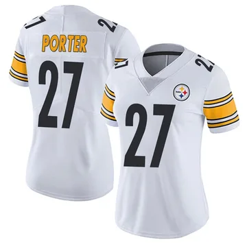 Women's Daryl Porter Pittsburgh Steelers Limited White Vapor Untouchable Jersey