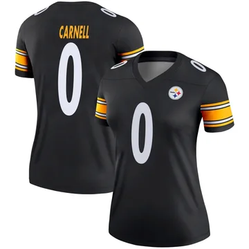 Women's Daylan Carnell Pittsburgh Steelers Legend Black Jersey