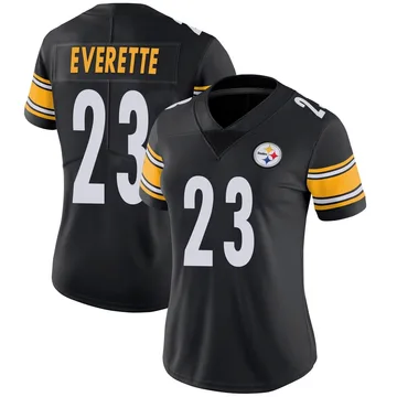 Women's Daylen Everette Pittsburgh Steelers Limited Black Team Color Vapor Untouchable Jersey