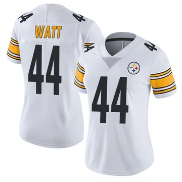 Women's Derek Watt Pittsburgh Steelers Limited White Vapor Untouchable Jersey
