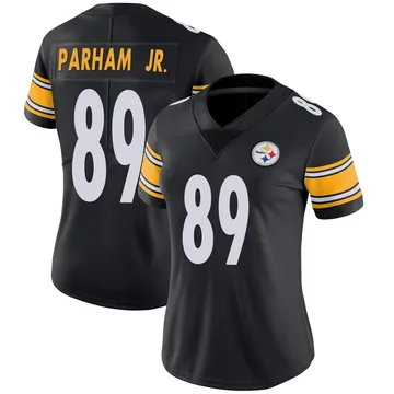 Women's Donald Parham Jr. Pittsburgh Steelers Limited Black Team Color Vapor Untouchable Jersey