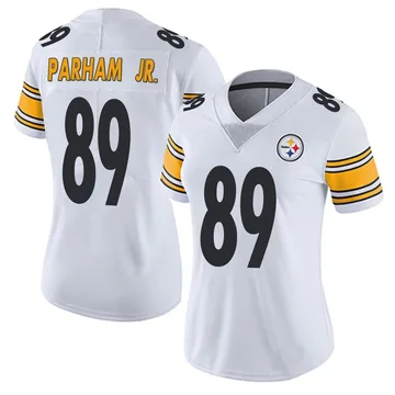 Women's Donald Parham Jr. Pittsburgh Steelers Limited White Vapor Untouchable Jersey