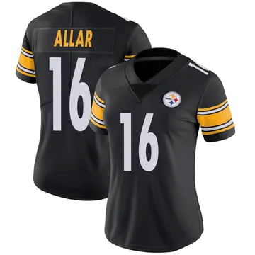 Women's Drew Allar Pittsburgh Steelers Limited Black Team Color Vapor Untouchable Jersey