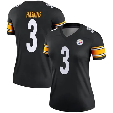 Women's Dwayne Haskins Pittsburgh Steelers Legend Black Jersey