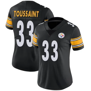 Women's Fitzgerald Toussaint Pittsburgh Steelers Limited Black Team Color Vapor Untouchable Jersey