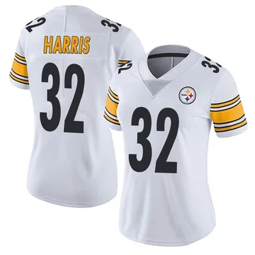 Women's Franco Harris Pittsburgh Steelers Limited White Vapor Untouchable Jersey