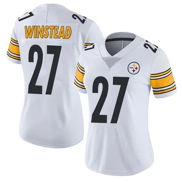 Women's Isaiah Winstead Pittsburgh Steelers Limited White Vapor Untouchable Jersey