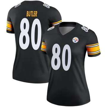 Women's Jack Butler Pittsburgh Steelers Legend Black Jersey
