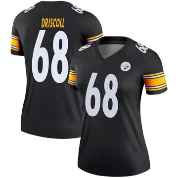 Women's Jack Driscoll Pittsburgh Steelers Legend Black Jersey