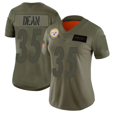 Women's Jamel Dean Pittsburgh Steelers Limited Camo 2019 Salute to Service Jersey