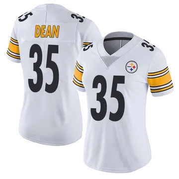 Women's Jamel Dean Pittsburgh Steelers Limited White Vapor Untouchable Jersey