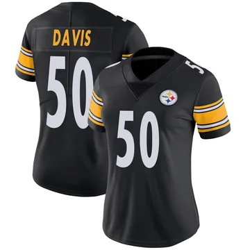 Women's Jamin Davis Pittsburgh Steelers Limited Black Team Color Vapor Untouchable Jersey