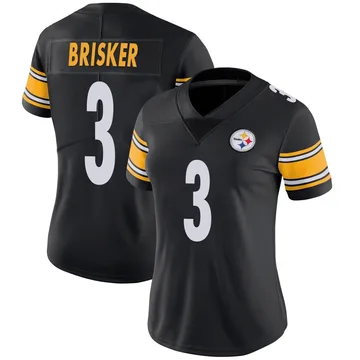 Women's Jaquan Brisker Pittsburgh Steelers Limited Black Team Color Vapor Untouchable Jersey