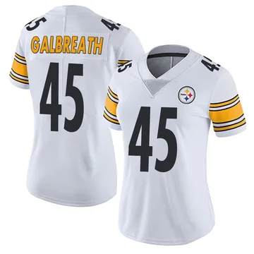 Women's JJ Galbreath Pittsburgh Steelers Limited White Vapor Untouchable Jersey