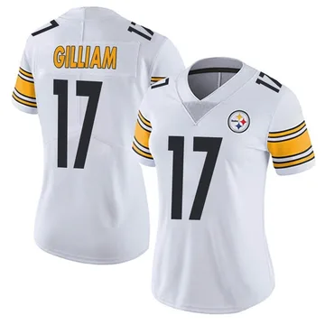Women's Joe Gilliam Pittsburgh Steelers Limited White Vapor Untouchable Jersey