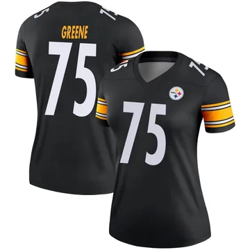 Women's Joe Greene Pittsburgh Steelers Legend Black Jersey