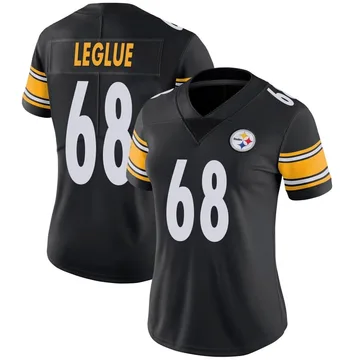 Women's John Leglue Pittsburgh Steelers Limited Black Team Color Vapor Untouchable Jersey