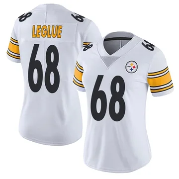 Women's John Leglue Pittsburgh Steelers Limited White Vapor Untouchable Jersey