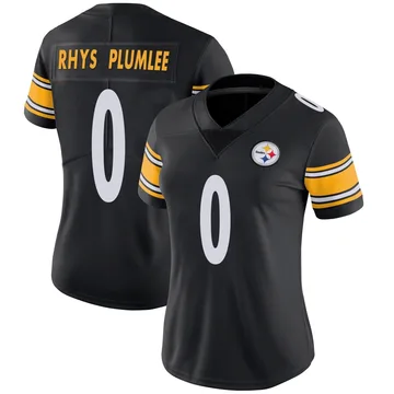 Women's John Rhys Plumlee Pittsburgh Steelers Limited Black Team Color Vapor Untouchable Jersey