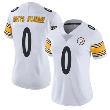 Women's John Rhys Plumlee Pittsburgh Steelers Limited White Vapor Untouchable Jersey