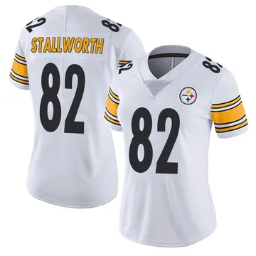 Women's John Stallworth Pittsburgh Steelers Limited White Vapor Untouchable Jersey
