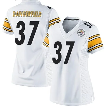Women's Jordan Dangerfield Pittsburgh Steelers Game White Jersey