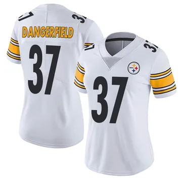 Women's Jordan Dangerfield Pittsburgh Steelers Limited White Vapor Untouchable Jersey