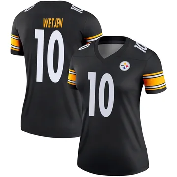 Women's Kaden Wetjen Pittsburgh Steelers Legend Black Jersey