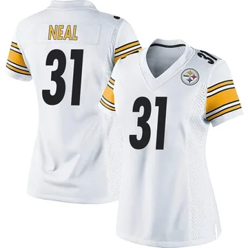 Women's Keanu Neal Pittsburgh Steelers Game White Jersey