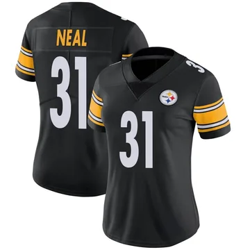 Women's Keanu Neal Pittsburgh Steelers Limited Black Team Color Vapor Untouchable Jersey