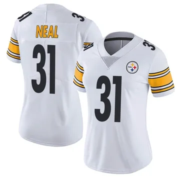 Women's Keanu Neal Pittsburgh Steelers Limited White Vapor Untouchable Jersey