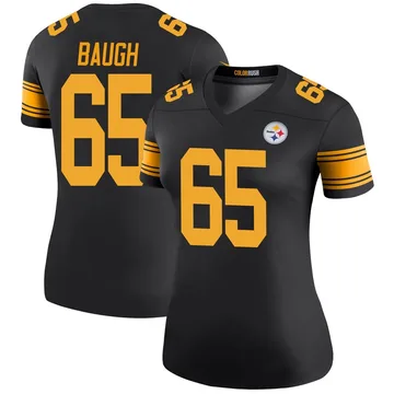Women's Kyler Baugh Pittsburgh Steelers Legend Black Color Rush Jersey