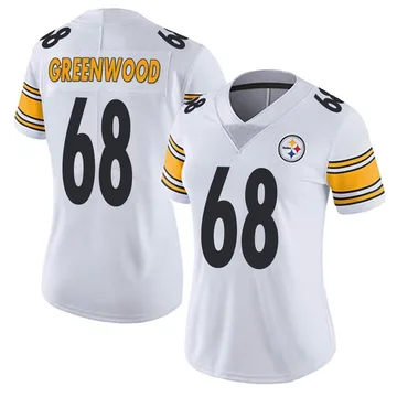 Women's L.C. Greenwood Pittsburgh Steelers Limited White Vapor Untouchable Jersey