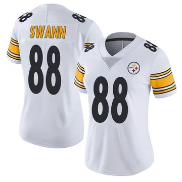 Women's Lynn Swann Pittsburgh Steelers Limited White Vapor Untouchable Jersey