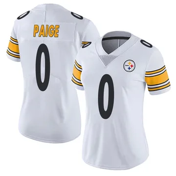 Women's Makari Paige Pittsburgh Steelers Limited White Vapor Untouchable Jersey