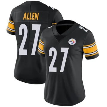 Women's Marcus Allen Pittsburgh Steelers Limited Black Team Color Vapor Untouchable Jersey