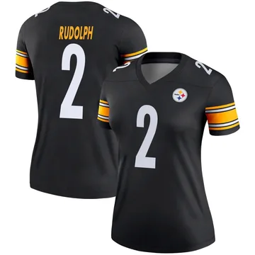 Women's Mason Rudolph Pittsburgh Steelers Legend Black Jersey