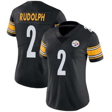 Women's Mason Rudolph Pittsburgh Steelers Limited Black Team Color Vapor Untouchable Jersey
