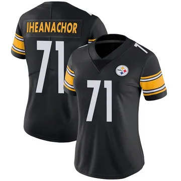 Women's Max Iheanachor Pittsburgh Steelers Limited Black Team Color Vapor Untouchable Jersey