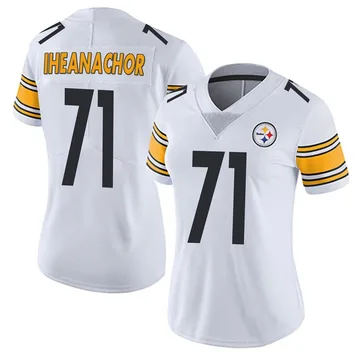 Women's Max Iheanachor Pittsburgh Steelers Limited White Vapor Untouchable Jersey