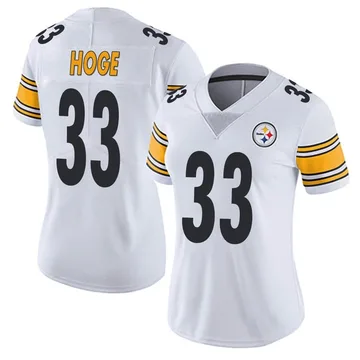Women's Merril Hoge Pittsburgh Steelers Limited White Vapor Untouchable Jersey
