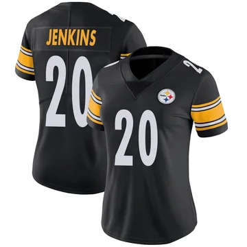 Women's Rayshawn Jenkins Pittsburgh Steelers Limited Black Team Color Vapor Untouchable Jersey